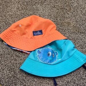 Two UV Sunhats For Baby Boy